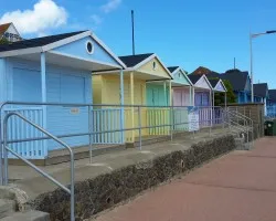 The beach